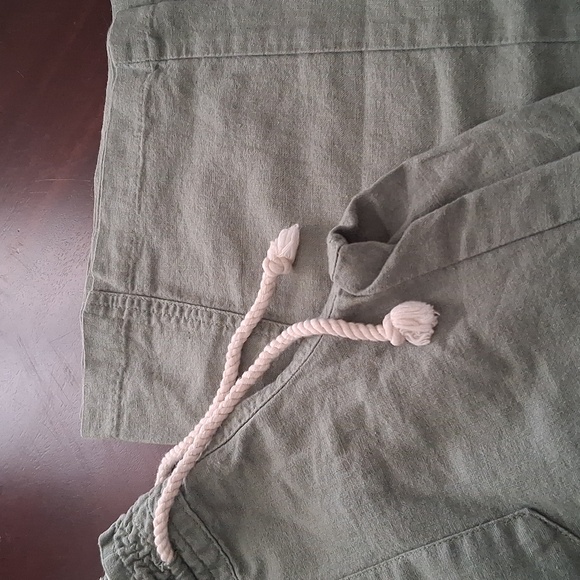 Green Roxy Pants - Picture 3 of 4